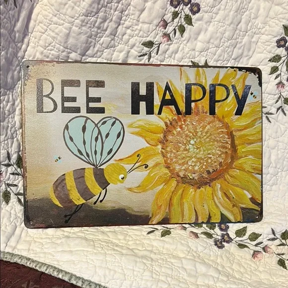 Bee Kind Wall Art Decor - Picture 3 of 6